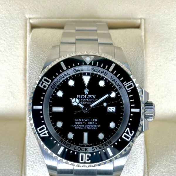 2016 Rolex Deepsea 44mm 116660 Stainless Steel Black Dial