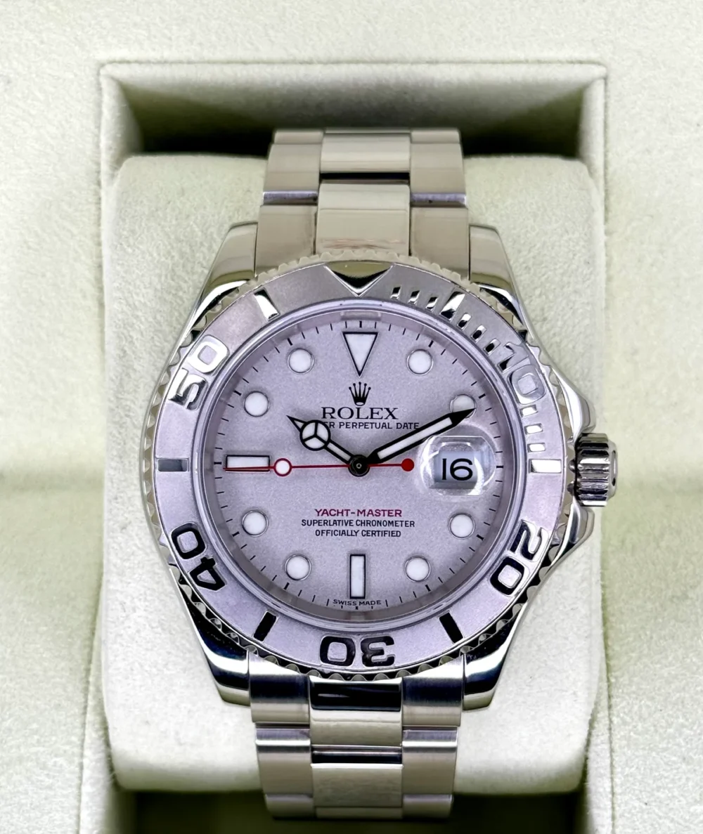 Rolex Yacht-Master 40mm 16622 Platinum Bezel and Dial