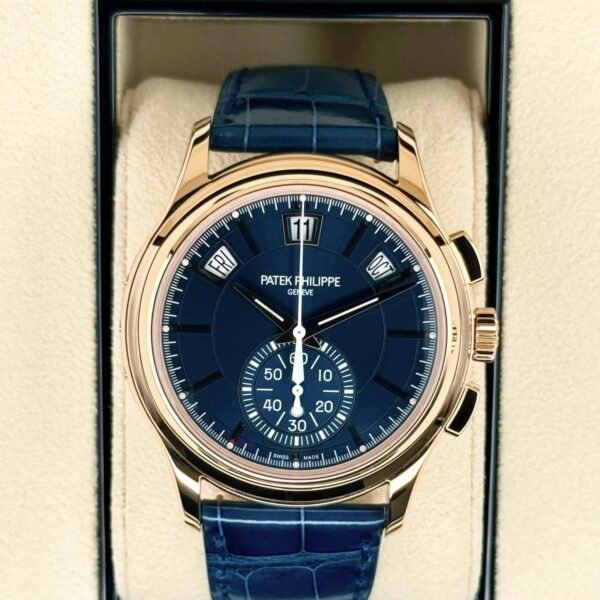 NEW 2026 Patek Philippe 5905R Flyback Chronograph Annual Calendar Blue Dial