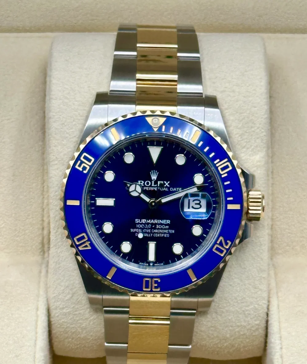 NEW 2023 Rolex Submariner "Bluesy"  41mm 126613LB Two-Tone Blue Dial