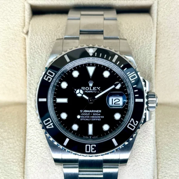 2024 Rolex Submariner 41mm 126610LN Stainless Steel Black Dial