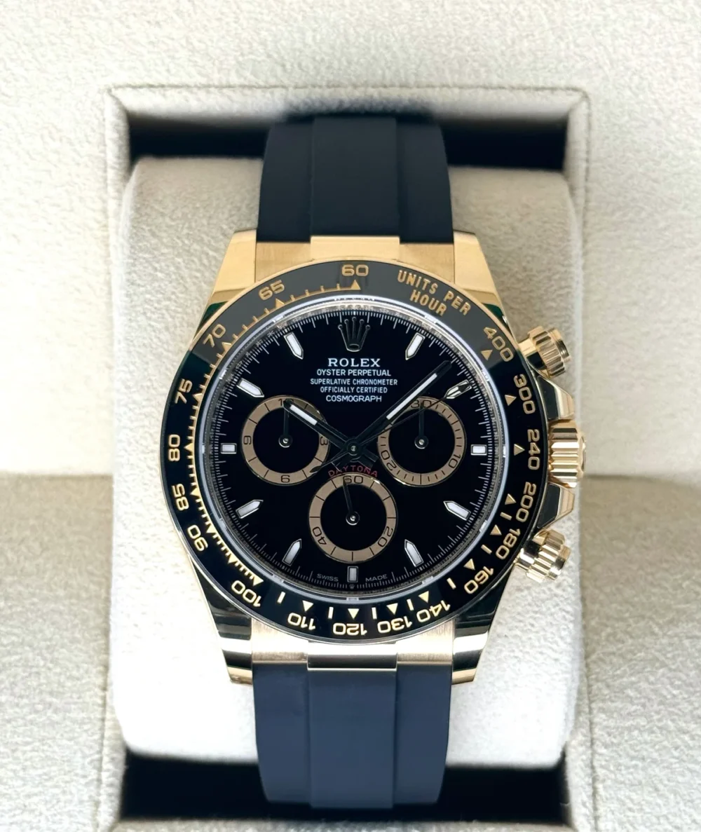 NEW 2025 Rolex Daytona 40mm 126518LN Yellow Gold Black Dial