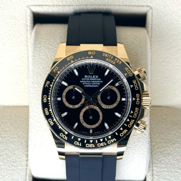 NEW 2025 Rolex Daytona 40mm 126518LN Yellow Gold Black Dial