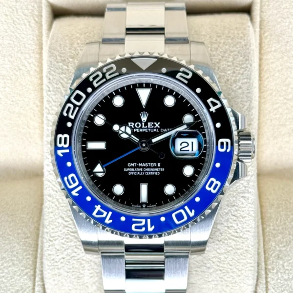 2021 Rolex GMT-Master II "Batman" 40mm 126710BLNR Oyster