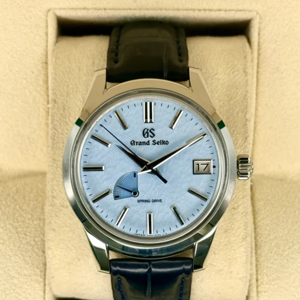 NEW 2024 Grand Seiko Elegance Collection 40.2mm SBGA407G Blue Dial