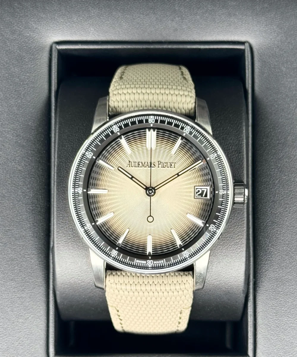 NEW 2024 Audemars Piguet Code 11.59 41mm 15210QT Smoked Beige Dial