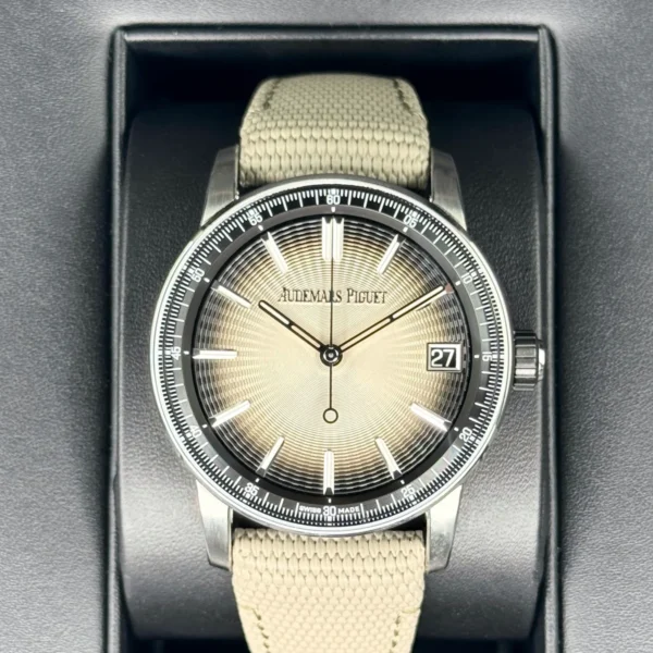NEW 2024 Audemars Piguet Code 11.59 41mm 15210QT Smoked Beige Dial