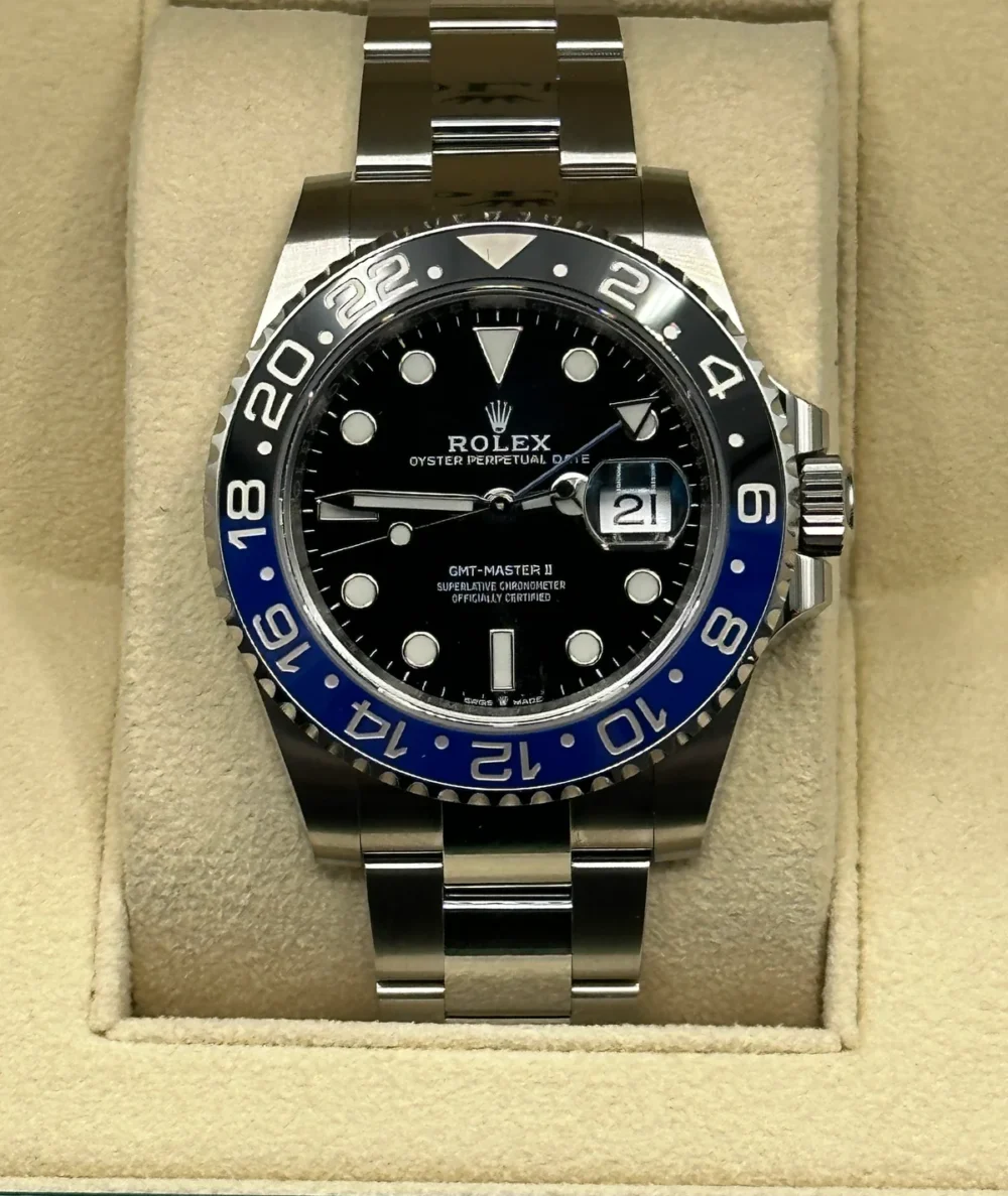 New 2023 Rolex GMT-Master II "Batman" 40mm 126710BLNR Oyster