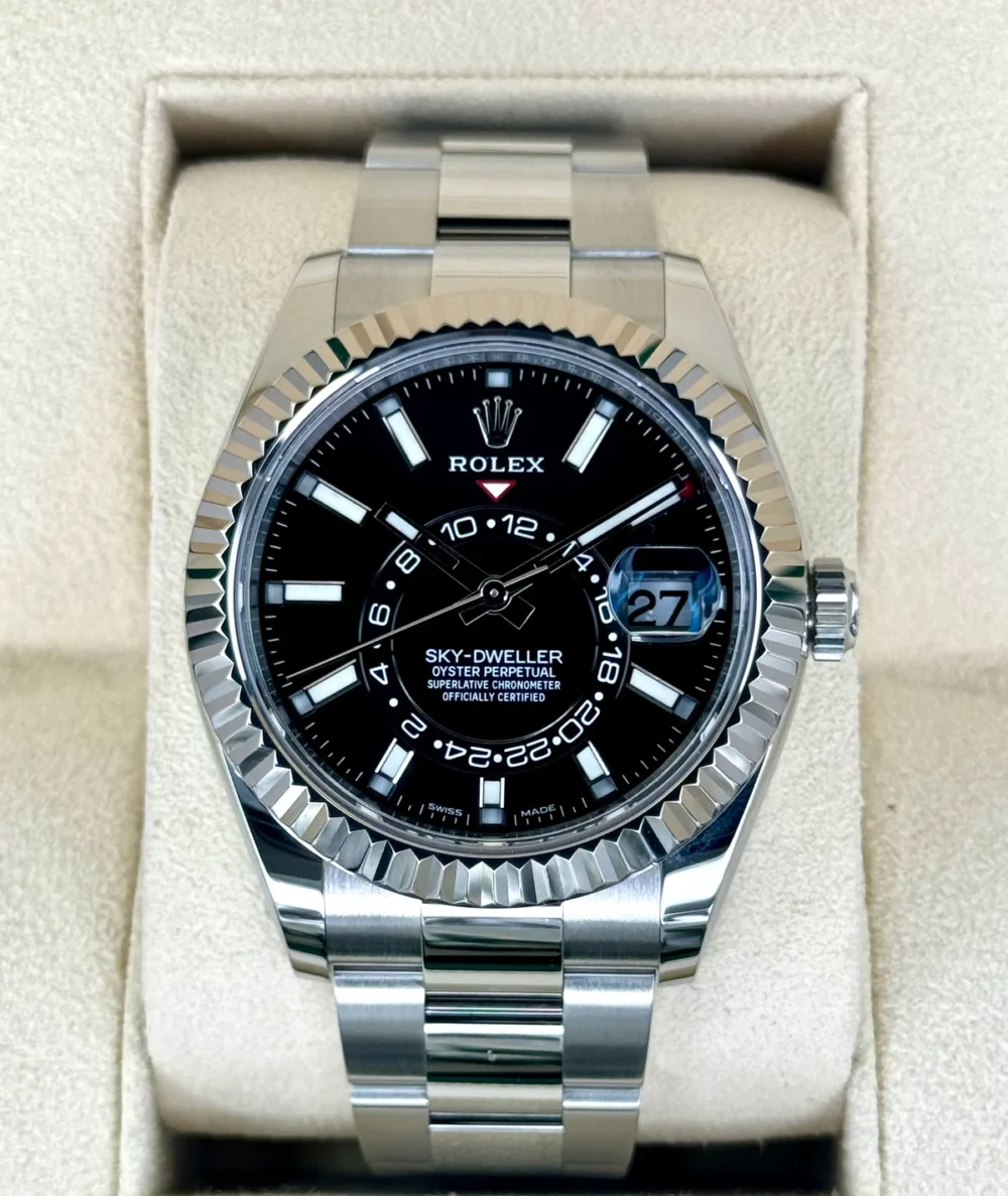 2023 Rolex Sky-Dweller 42mm 326934 Oyster Black Dial