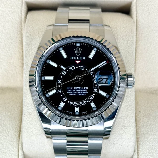 2023 Rolex Sky-Dweller 42mm 326934 Oyster Black Dial