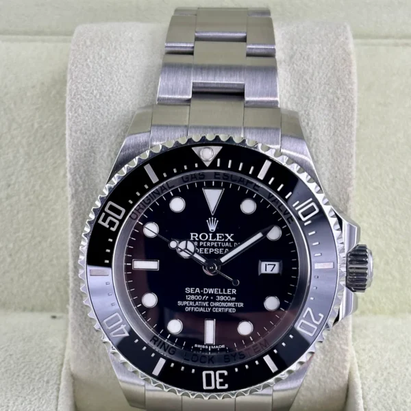 2014 Rolex Deepsea 44mm 116660 Stainless Steel Black Dial