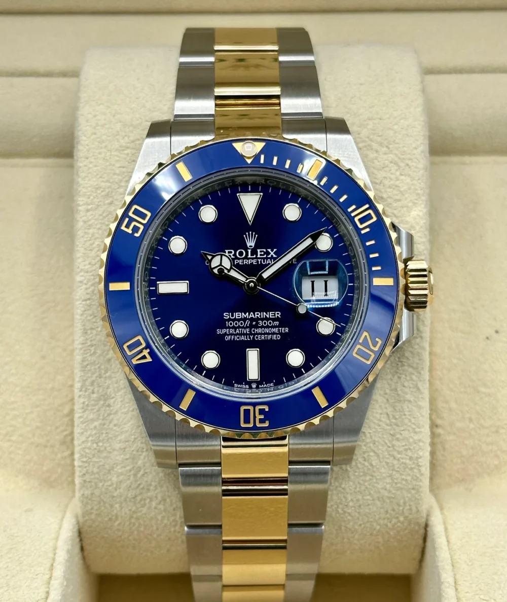 NEW 2023 Rolex Submariner "Bluesy" 126613LB Two-Tone Blue Dial
