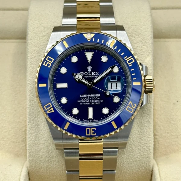 NEW 2023 Rolex Submariner "Bluesy" 126613LB Two-Tone Blue Dial