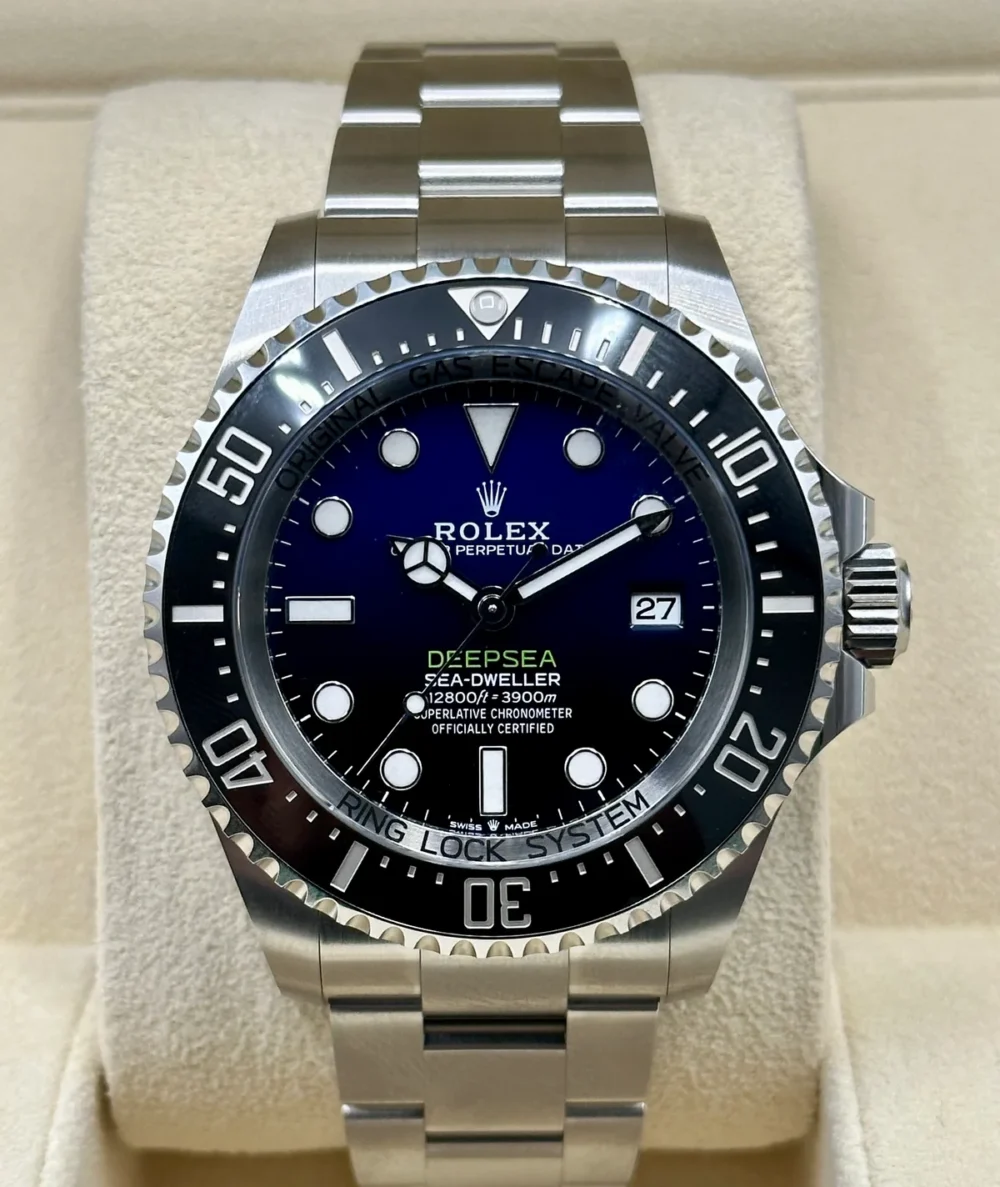 NEW 2023 Rolex Deepsea James Cameron 44mm 136660 Blue Dial