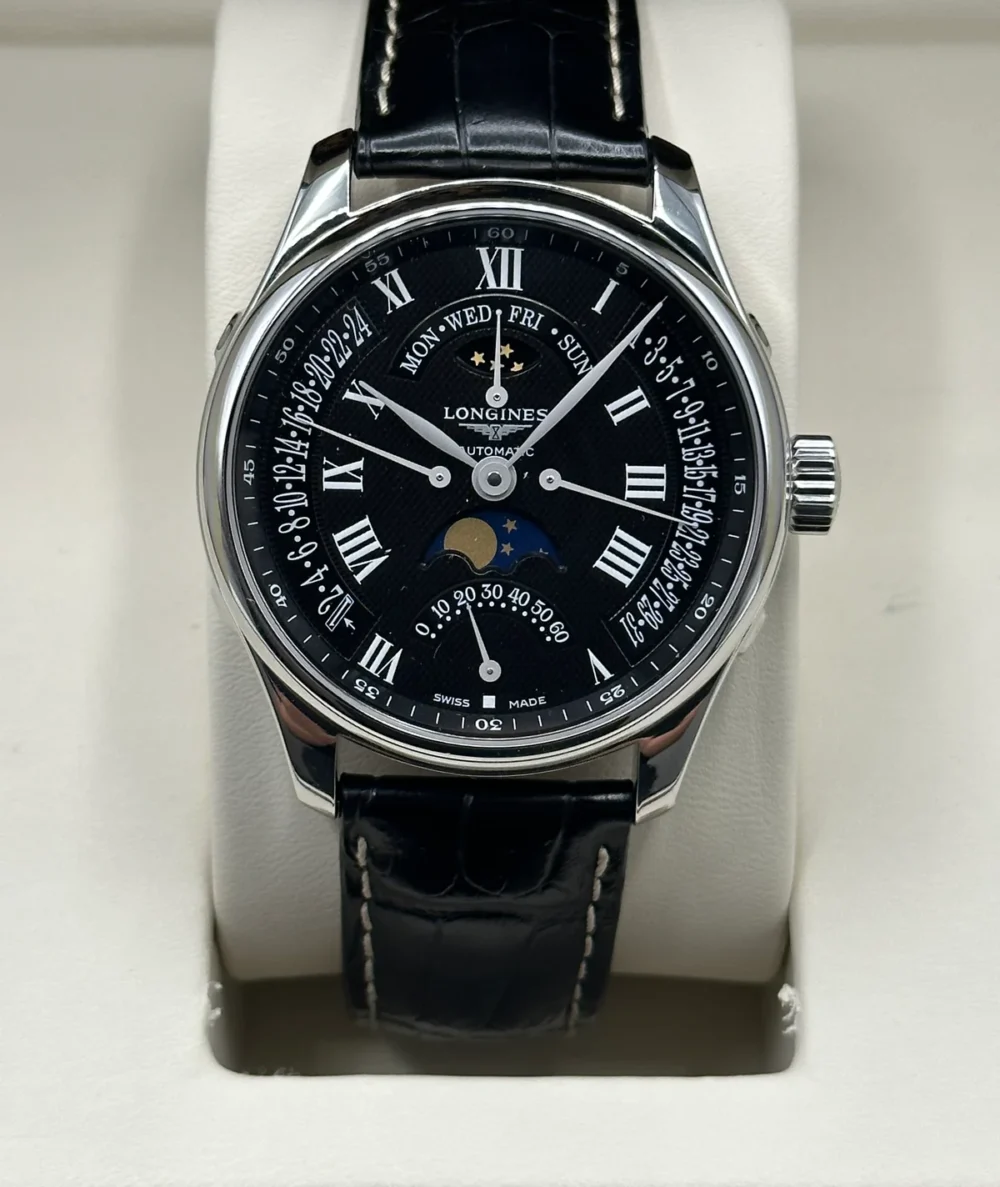 2017 Longines L2.739.4.51.6 Master Moonphase GMT