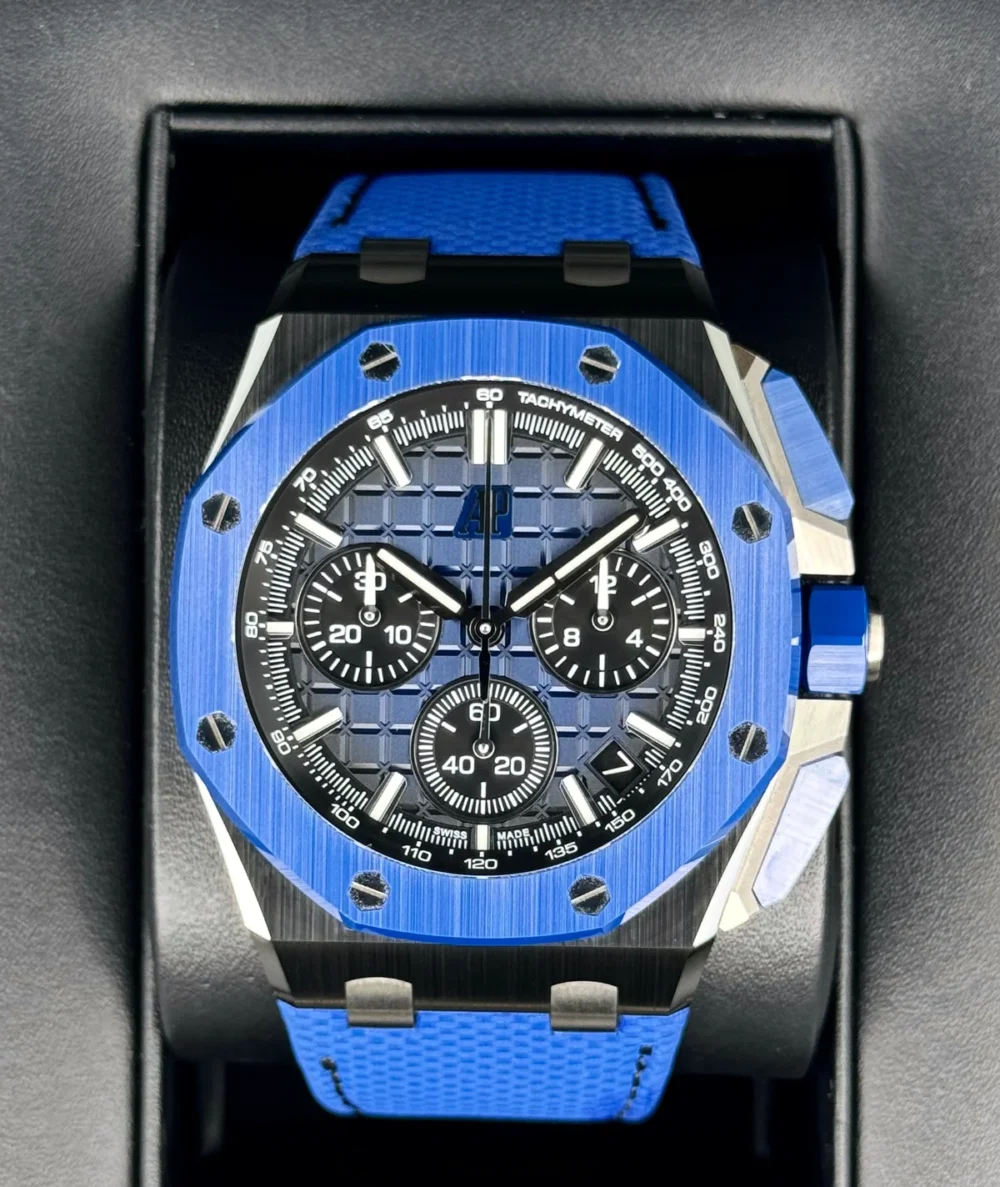 2023 Audemars Piguet Royal Oak Offshore 43mm 26420CE Ceramic Blue Dial