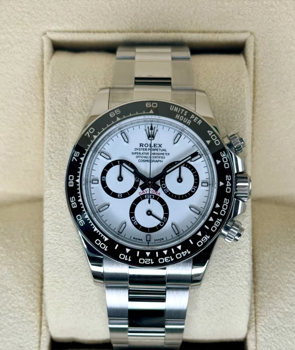 2024 Rolex Daytona 40mm 126500LN Stainless Steel Panda Dial