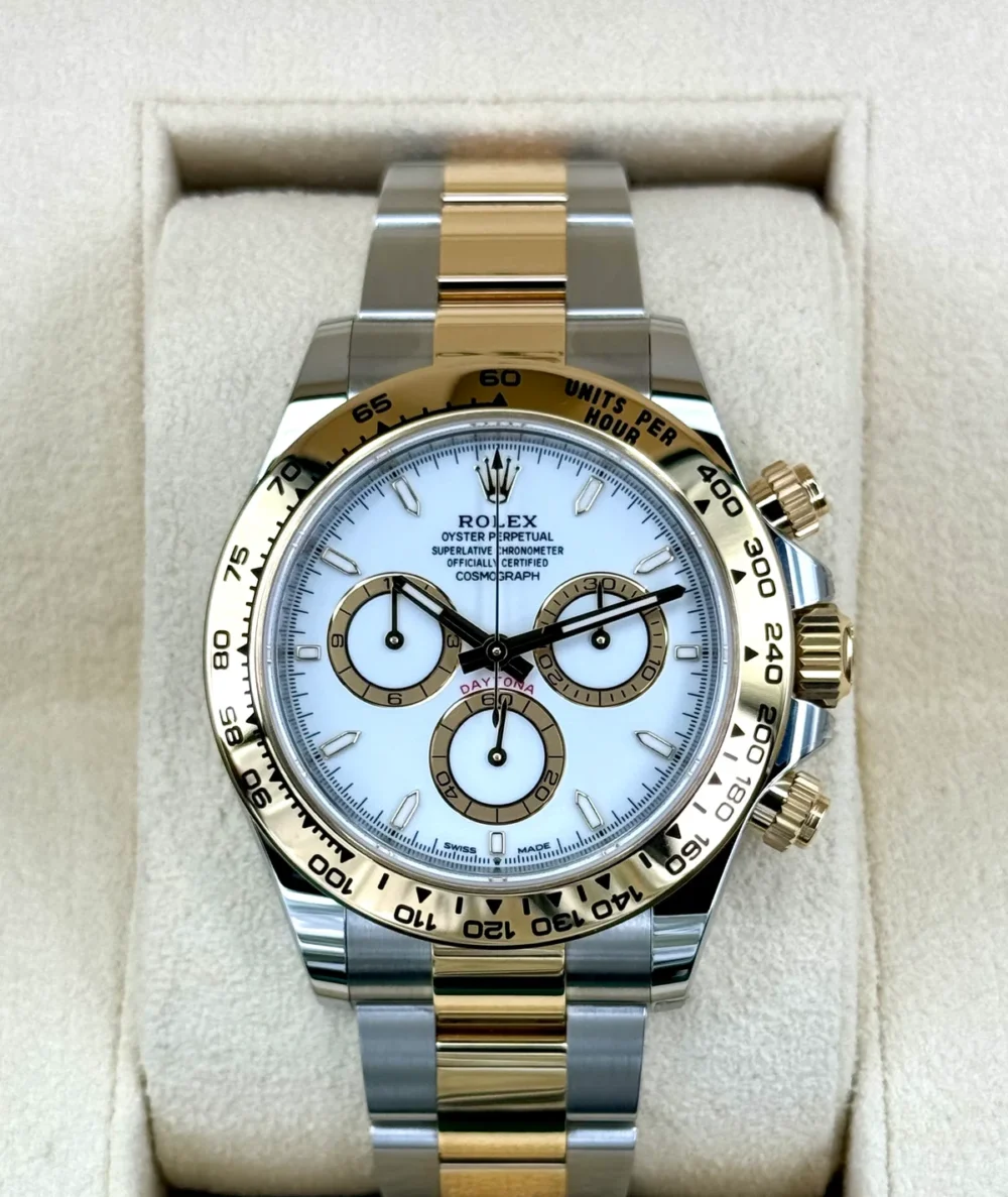 NEW 2024 Rolex Daytona 40mm 126503 Two-Tone White Dial