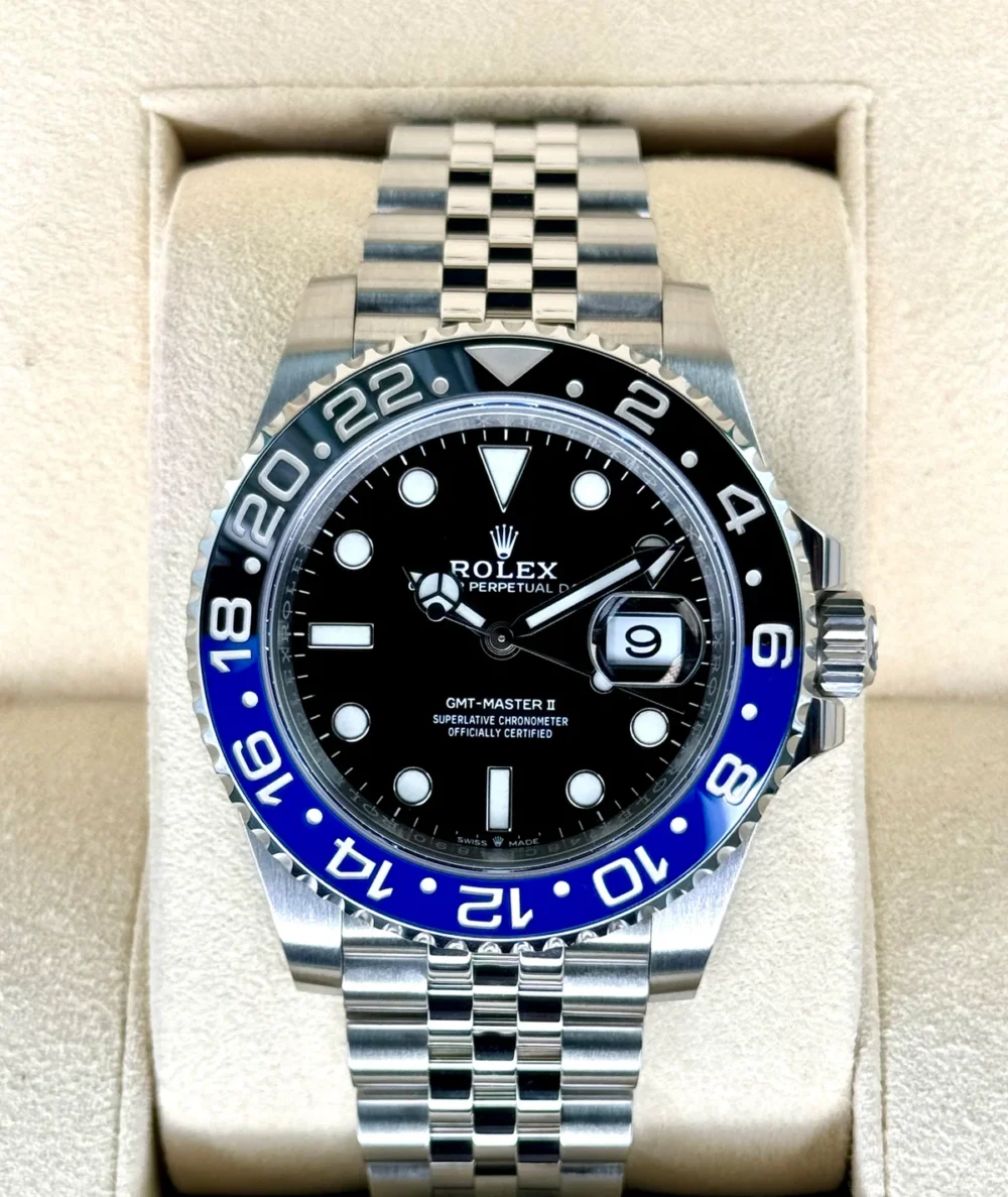 2021 Rolex GMT-Master II "Batgirl" 40mm 126710BLNR Jubilee Black Dial
