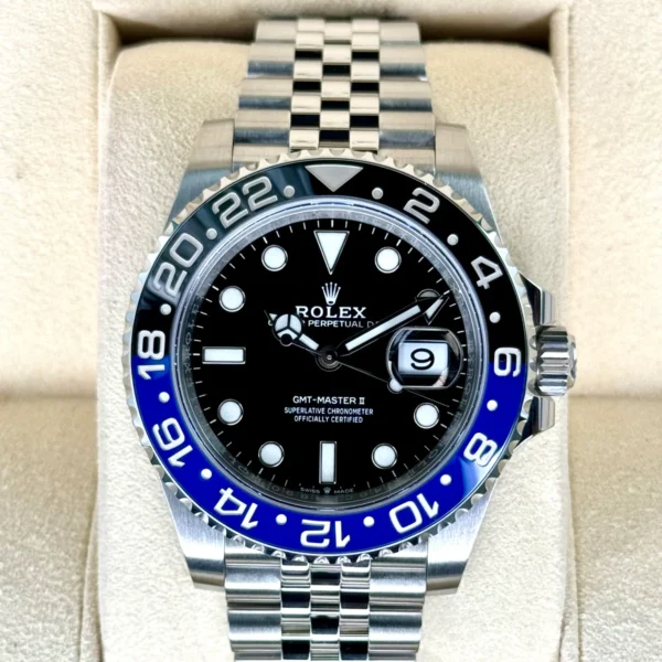 2021 Rolex GMT-Master II "Batgirl" 40mm 126710BLNR Jubilee Black Dial
