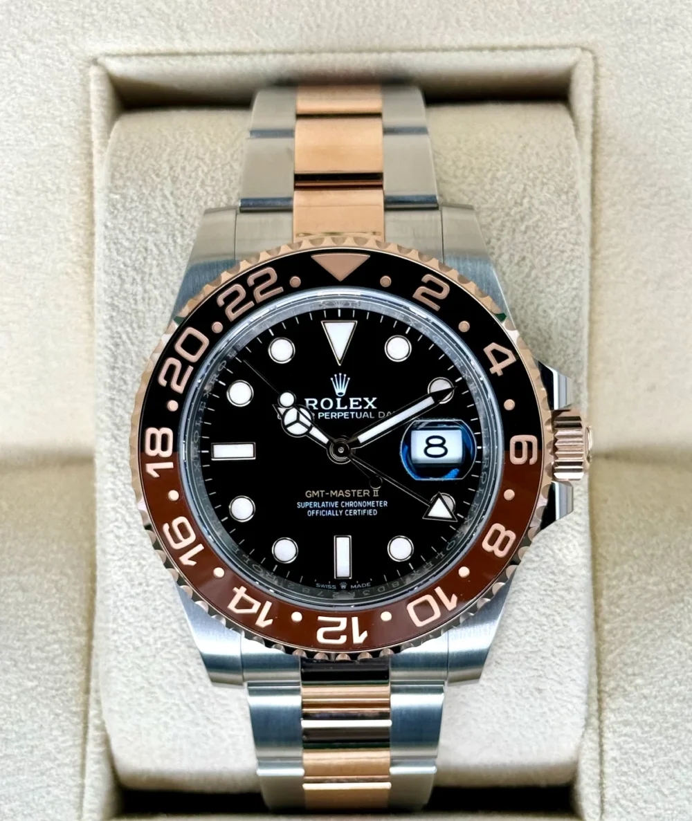 NEW 2023 Rolex GMT-Master II "Rootbeer" 40mm 126711CHNR Two-Tone