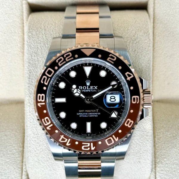NEW 2023 Rolex GMT-Master II "Rootbeer" 40mm 126711CHNR Two-Tone
