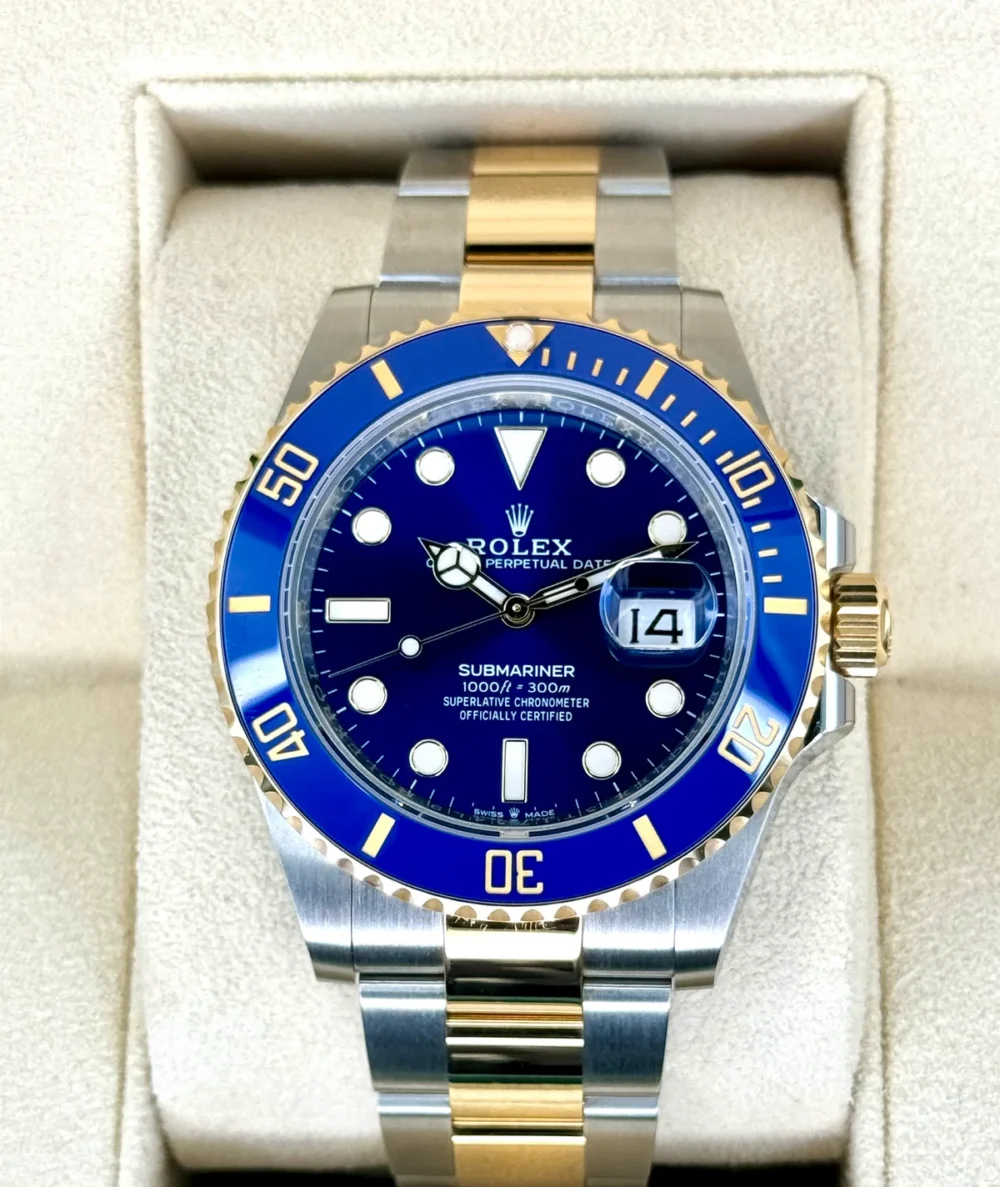 NEW 2024 Rolex Submariner "Bluesy" 41mm 126613LB Two-Tone Blue Dial