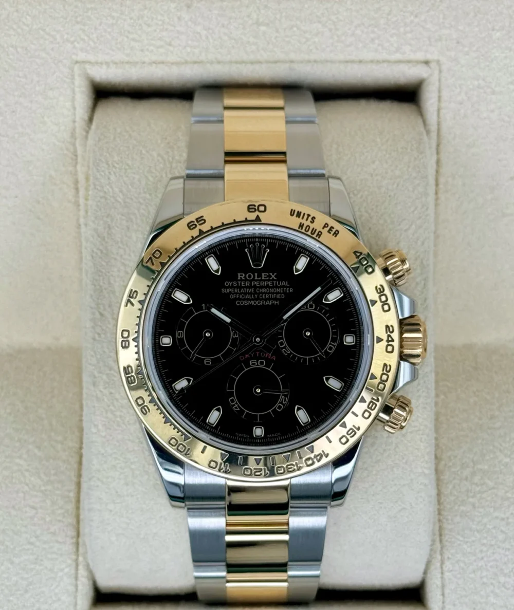 2021 Rolex Daytona 40mm 116503 Two-Tone Black Dial