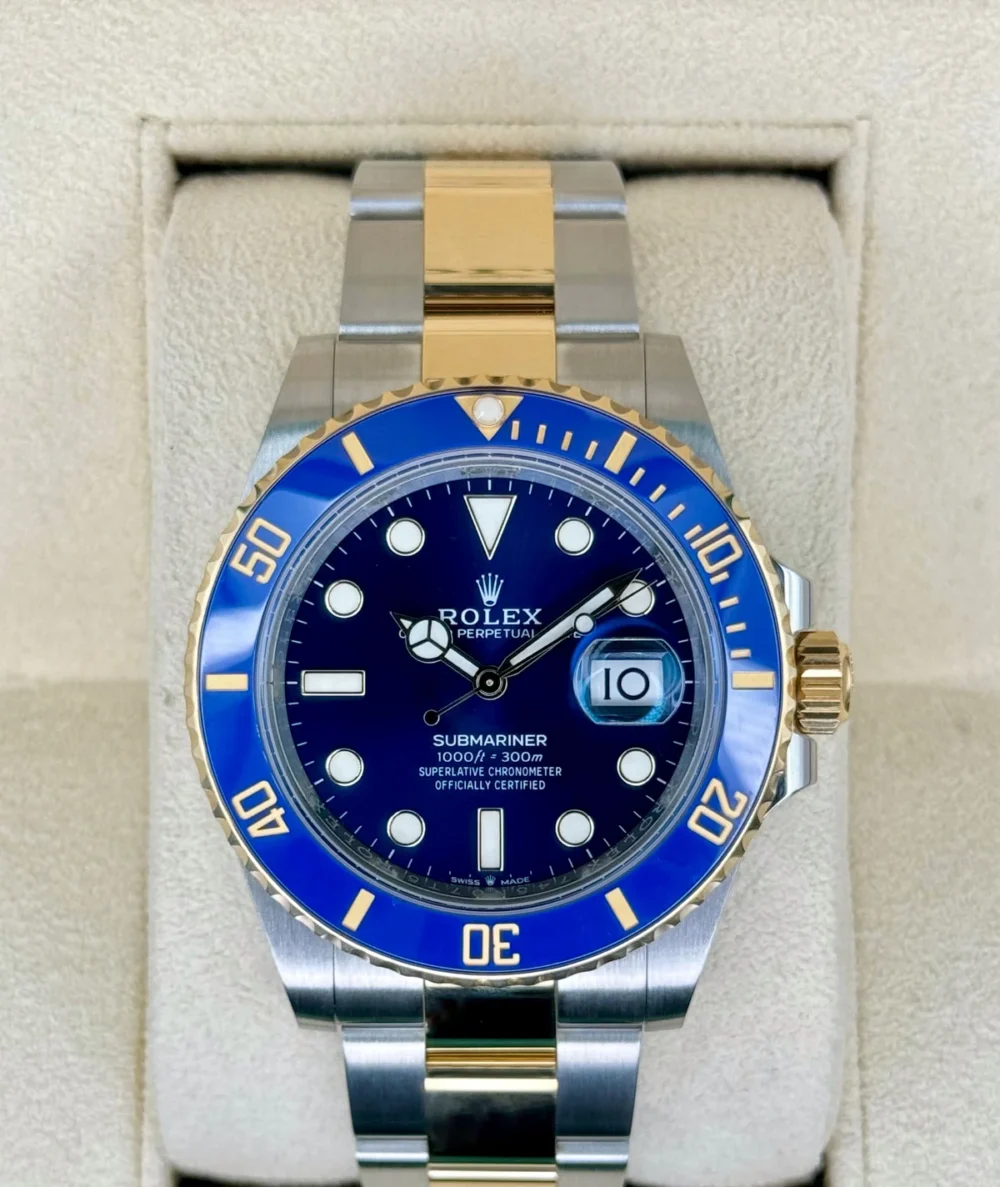 2023 Rolex Submariner "Bluesy" 41mm 126613LB Two-Tone Blue Dial
