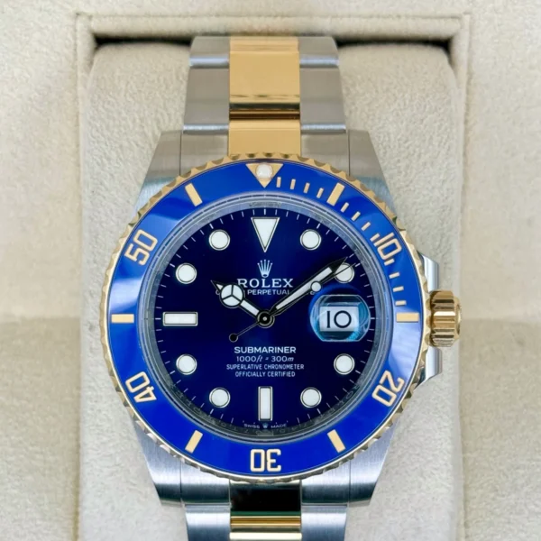2023 Rolex Submariner "Bluesy" 41mm 126613LB Two-Tone Blue Dial