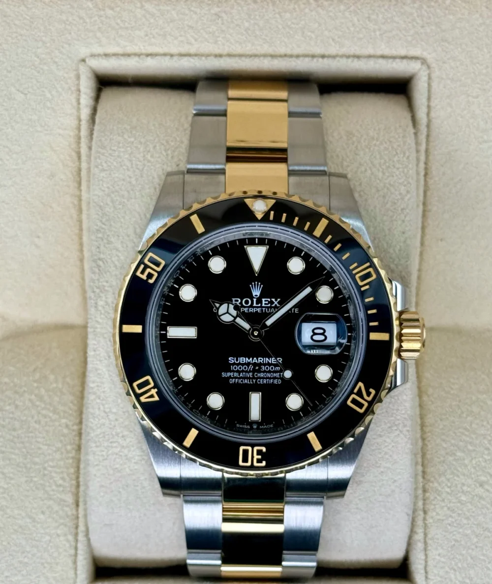 2023 Rolex Submariner 41mm 126613LN Two-Tone Black Dial