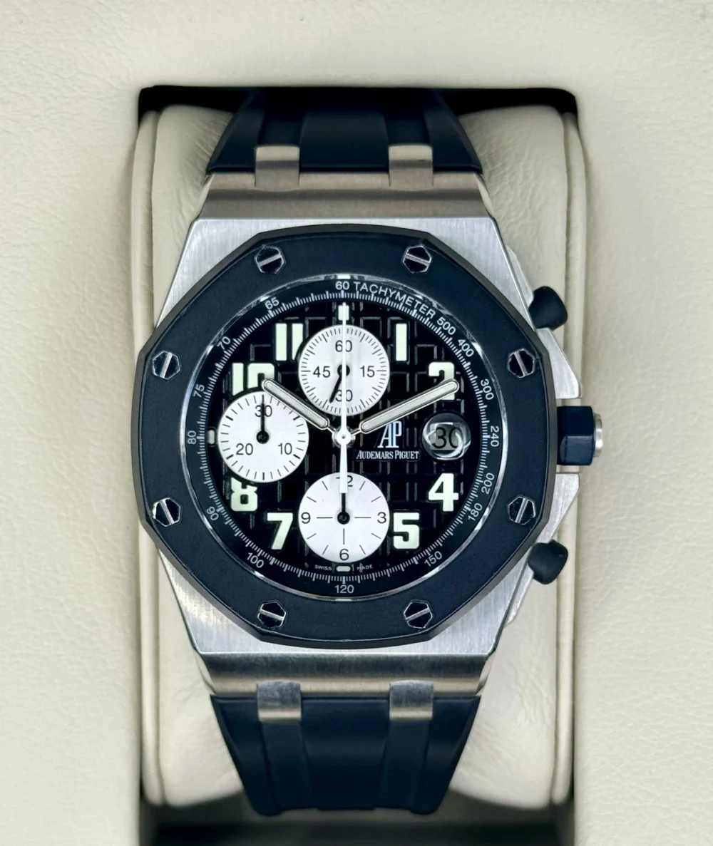 2006 Audemars Piguet  Royal Oak  42mm 25940SK Offshore Black Dial