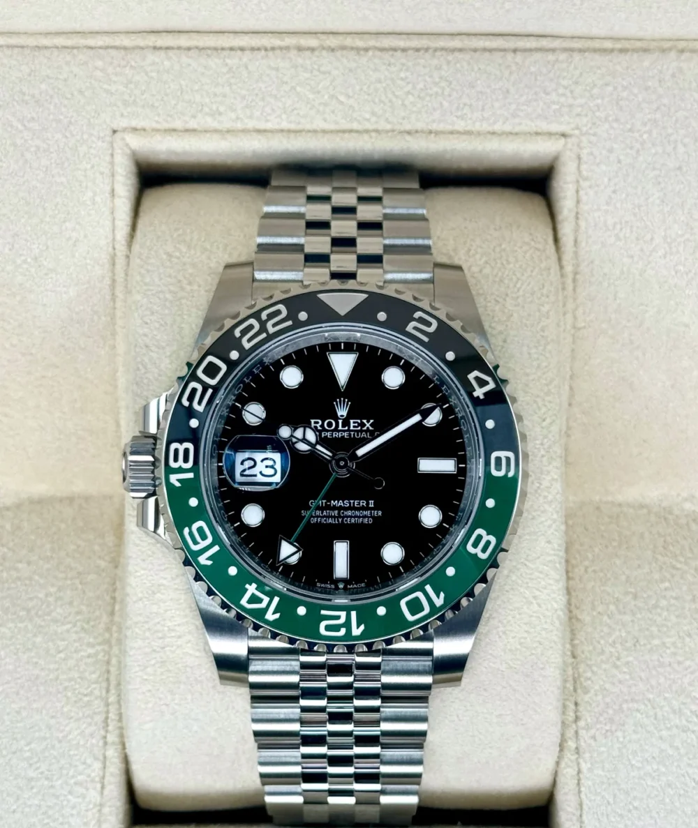 NEW 2024 Rolex GMT-Master II "Sprite" 40mm 126720VTNR Jubilee