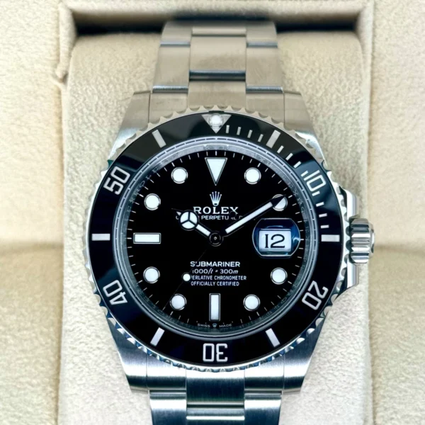 2024 Rolex Submariner 41mm 126610LN Stainless Steel Black Dial