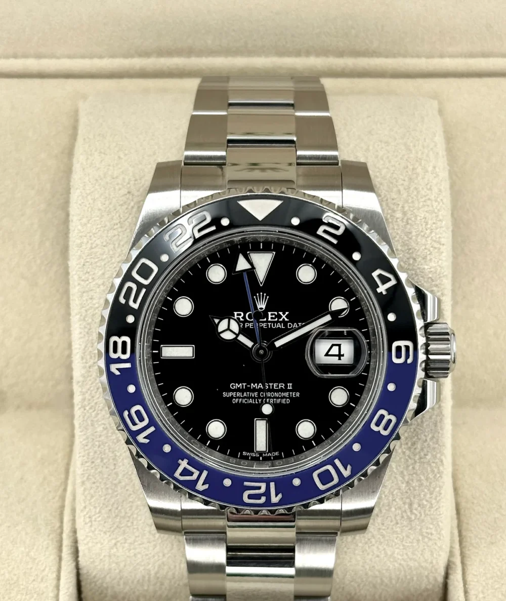 2018 Rolex GMT-Master II "Batman" 40mm 116710BLNR Oyster