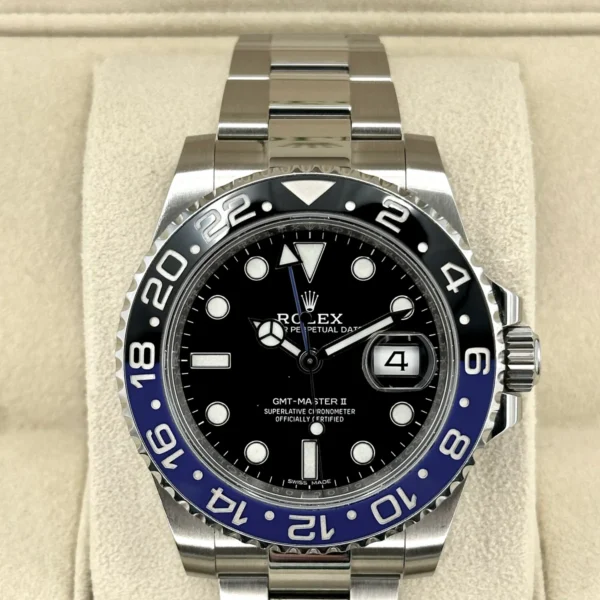 2018 Rolex GMT-Master II "Batman" 40mm 116710BLNR Oyster