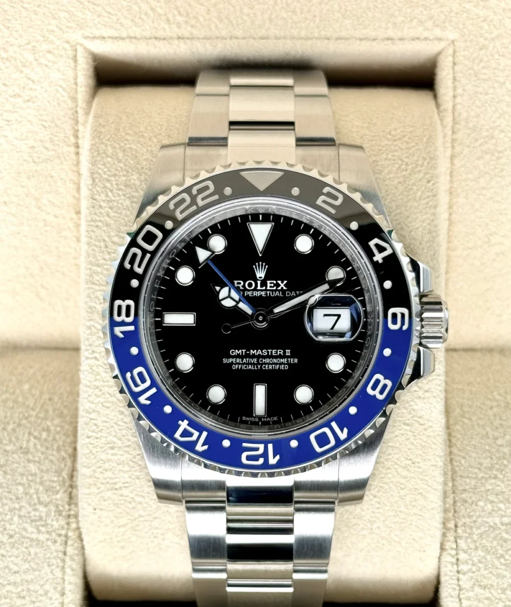 NEW 2024 Rolex GMT-Master II "Batman" 40mm 126710BLNR Oyster