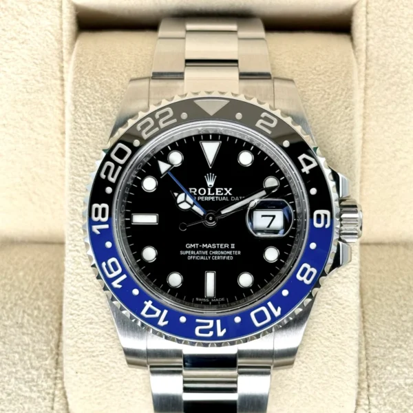 NEW 2024 Rolex GMT-Master II "Batman" 40mm 126710BLNR Oyster