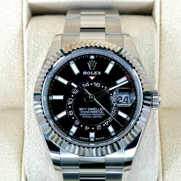 NEW 2025 Rolex Sky-Dweller 42mm 336934 Oyster Black Dial