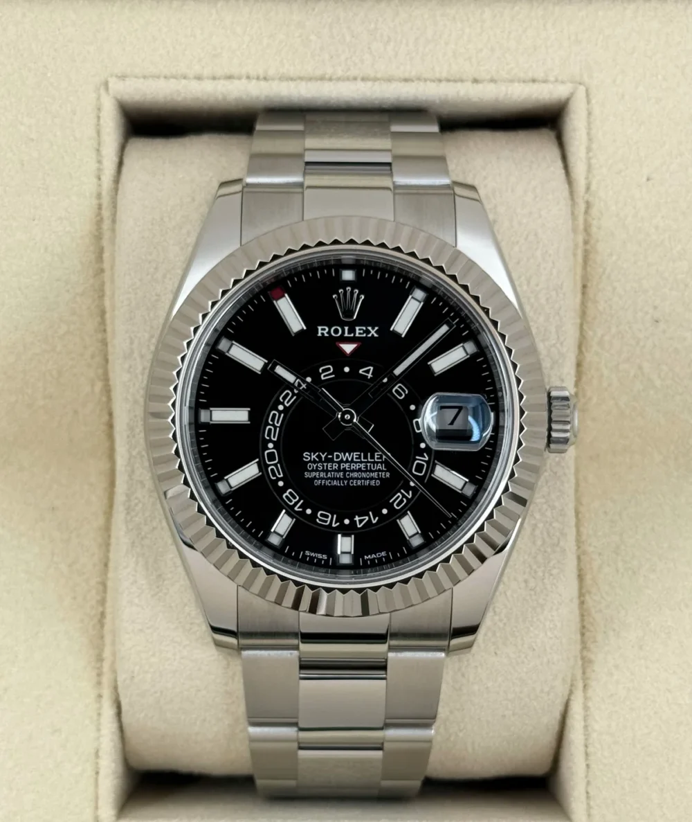 2023 Rolex Sky-Dweller 42mm 326934 Oyster Black Dial