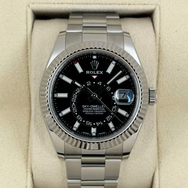 2023 Rolex Sky-Dweller 42mm 326934 Oyster Black Dial