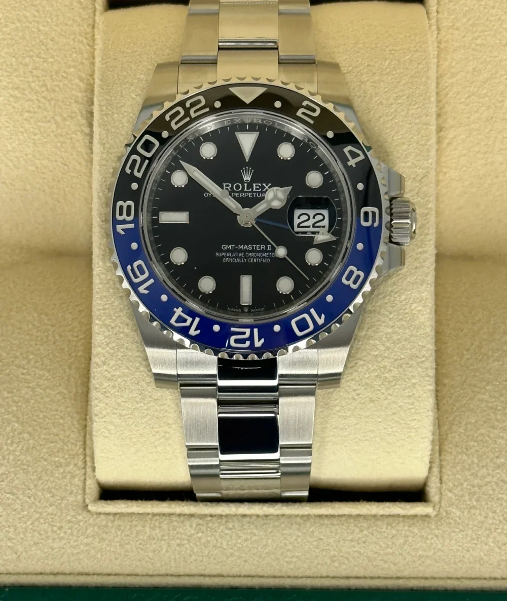 NEW 2023 Rolex GMT-Master II "Batman" 40mm 126710BLNR Oyster