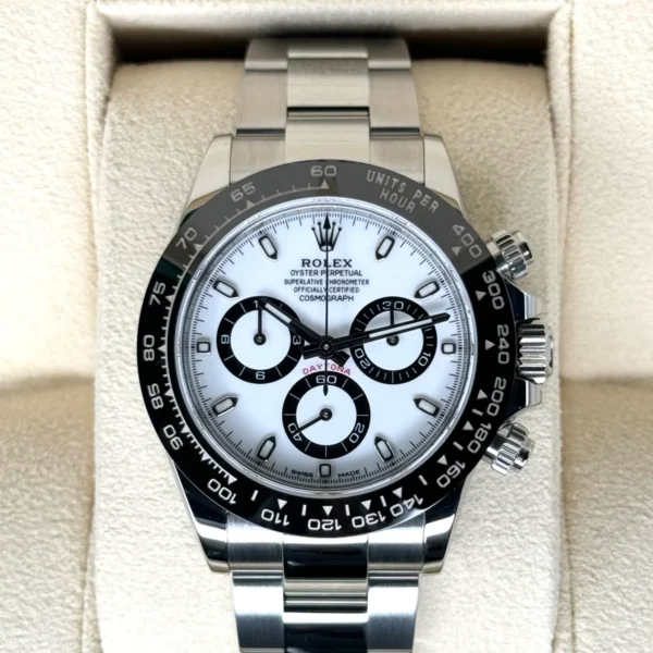 2023 Rolex Daytona 40mm 116500LN Stainless Steel Panda Dial