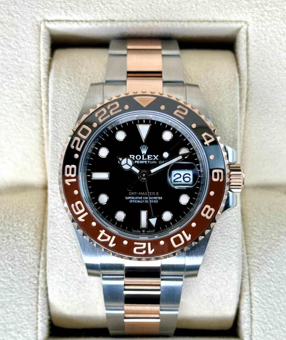 2020 Rolex GMT-Master II "Rootbeer" 40mm 126711CHNR Two-Tone