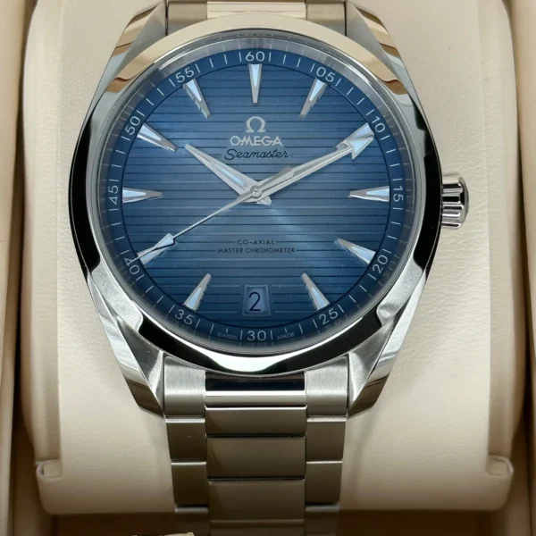 2023 Omega Seamaster Aqua Terra 41mm 220.10.41.21.03.005 Blue Dial