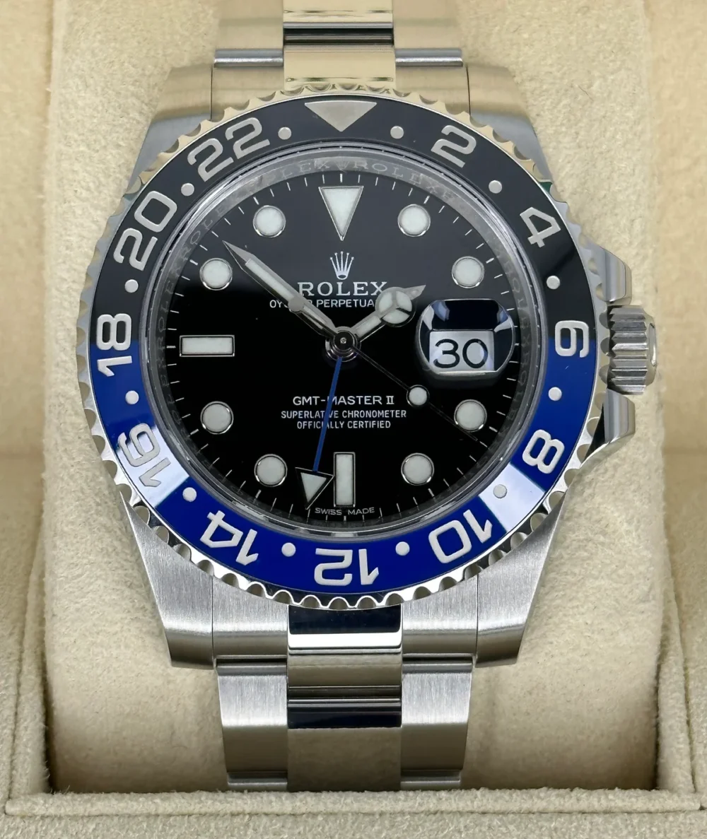 2018 Rolex GMT-Master II "Batman" 40mm 116710BLNR Oyster