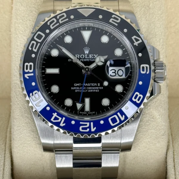 2018 Rolex GMT-Master II "Batman" 40mm 116710BLNR Oyster