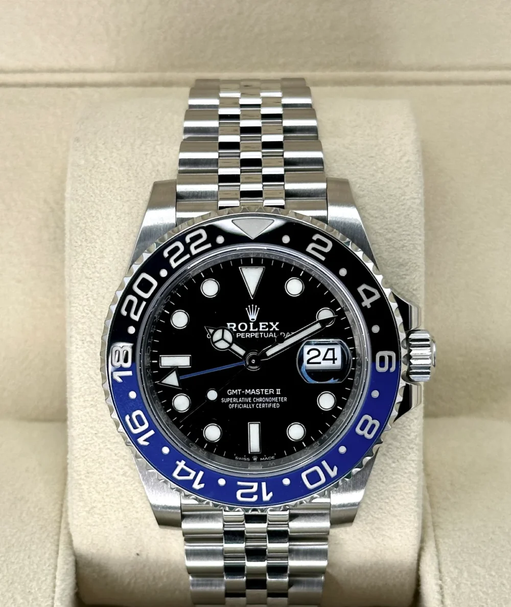 2019 Rolex GMT-Master II “Batgirl” 40mm 126710BLNR Jubilee Black Dial