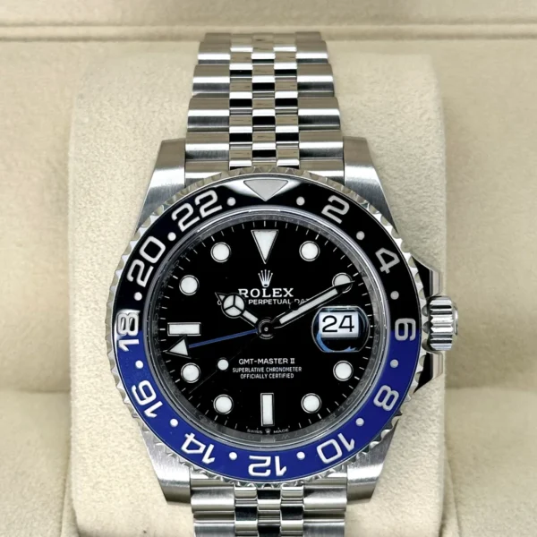 2019 Rolex GMT-Master II “Batgirl” 40mm 126710BLNR Jubilee Black Dial