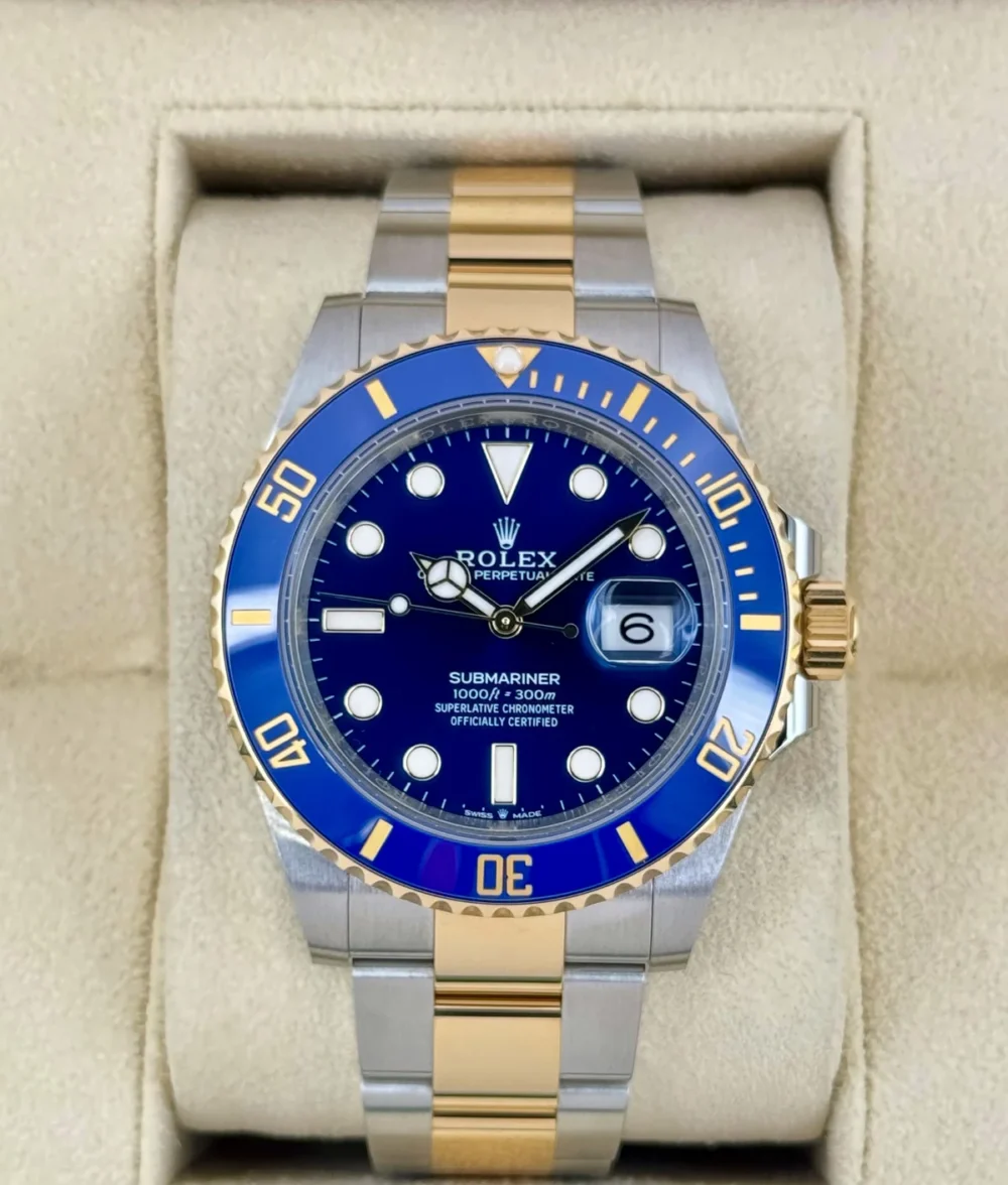 2024 Rolex Submariner "Bluesy" 41mm 126613LB Two-Tone Blue Dial
